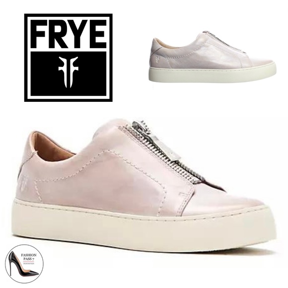 frye lena low top leather sneaker
